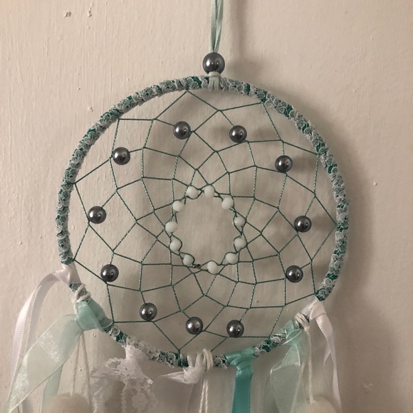 Small Beaded Dreamcatcher - Picture 2 of 2